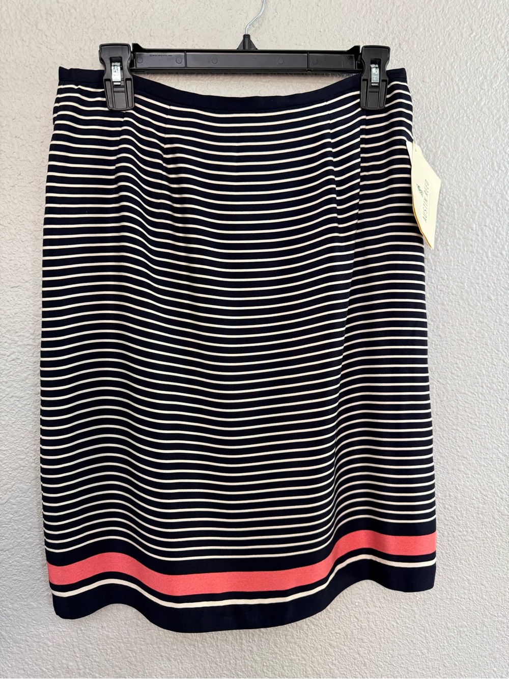 NWT Austin Reed Silk Striped Skirt Size 12